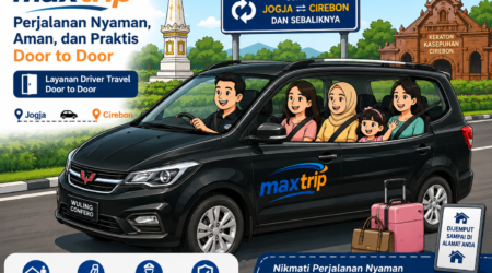 Travel dan pengiriman paket / barang door to door jurusan Jogja Cirebon dan sebaliknya by maxtrip