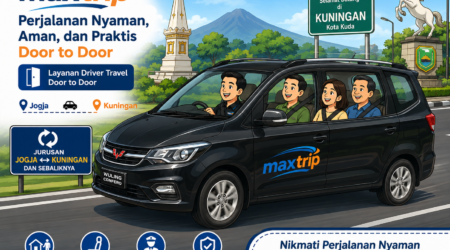 Travel dan pengiriman paket / barang door to door jurusan Jogja Kuningan dan sebaliknya by maxtrip