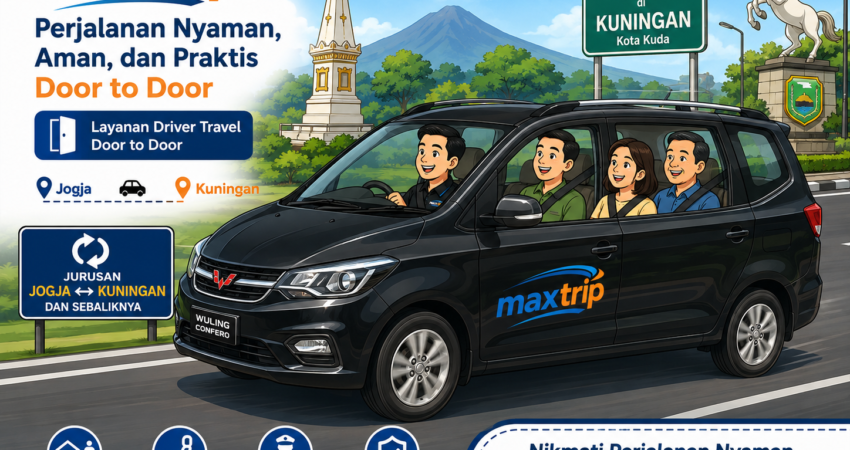 Travel dan pengiriman paket / barang door to door jurusan Jogja Kuningan dan sebaliknya by maxtrip
