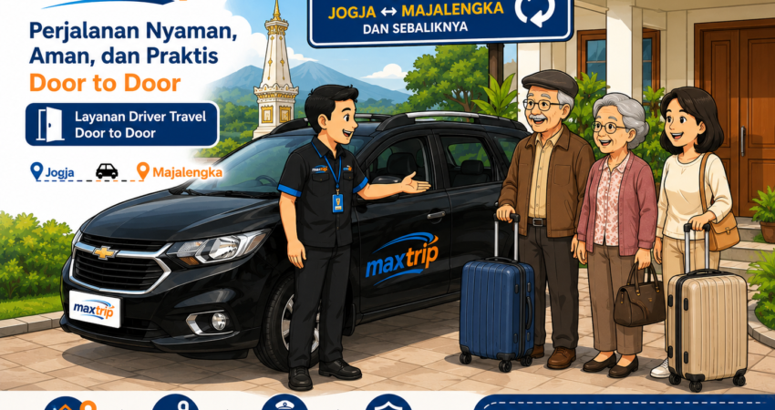 Travel dan pengiriman paket / barang jurusan Jogja Majalengka dan sebaliknya by maxtrip